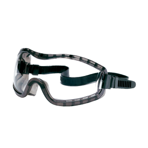 Goggle STRYKER, Lente claro, montura PVC, goma, anti-empaño