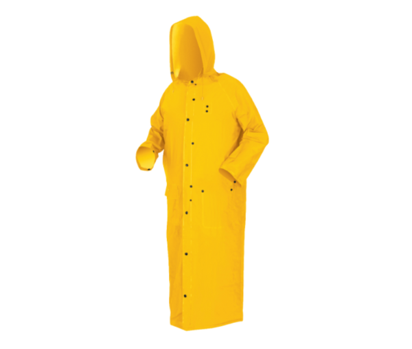 Impermeable Classic Plus, PVC/Poli .35 mm, 60", Amarillo