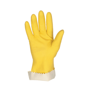 Gte Látex, 15 mil, forro flocado, festoneado, amarillo