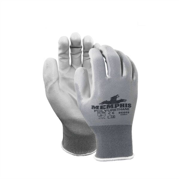 Gte. Memphis Polyurethane Polie 13 Ga Rec. PU, Gris