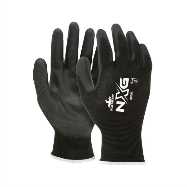 Gte. Memphis Black PU, Nylon/PU, 13 Ga, Negro