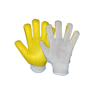 GUANTE TIPO JAPONES PALMA DE LATEX PARA BLOQUERO