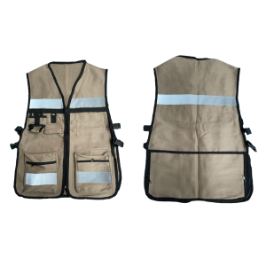 CHALECO TIPO BRIGADISTA CON REFLEJANTE