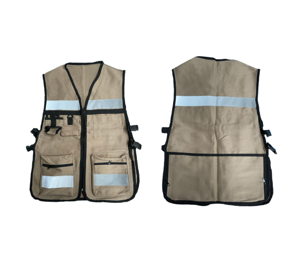 CHALECO TIPO BRIGADISTA CON REFLEJANTE