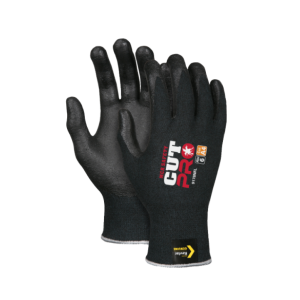 Gte de Kevlar Negro sobre Nitrilo Negro Espumado