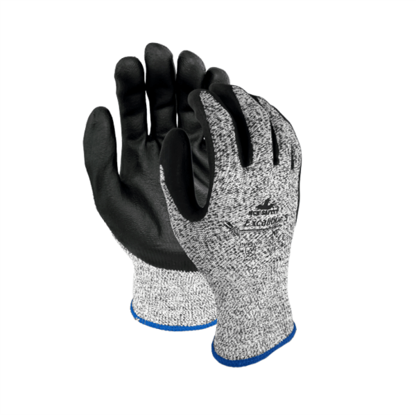 Gte.Excalibur 5 HDPE/Fiv/Ny/Spdx,13 Ga Rec Nit 3/4 negro