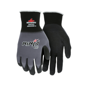 NINJA BNF NYLON/SPANDEX BNF EN PALMA Y DEDOS CON PUNTOS