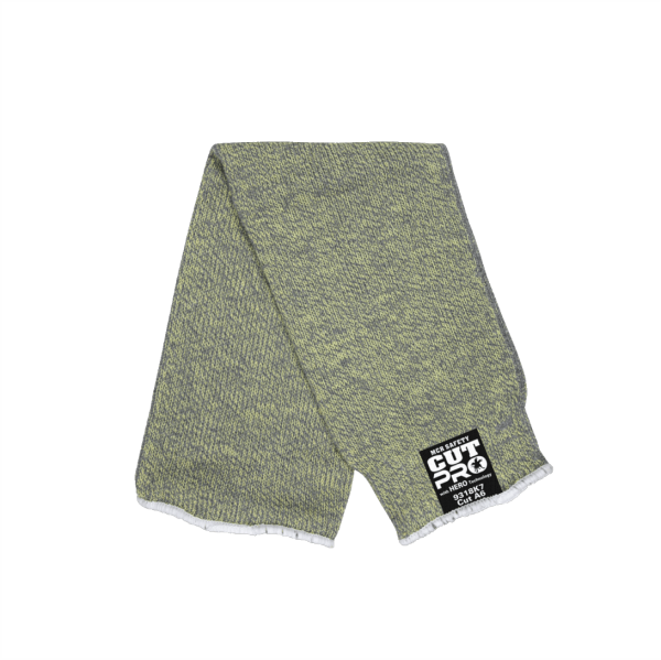 Manga hero/Kevlar/Acero/Nylon/ algodón/poly gris