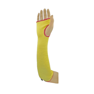 Manga Kevlar/Algodón 7 Ga, 18", ran pulgar, velcro, Amarillo