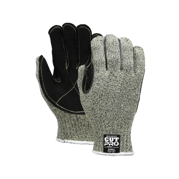 Gte. HERO/acero/nylon/algodon/poly gris con caranaza
