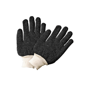 Gte. Terrycloth, Algodó/Poliéster puño de calcetin, negro