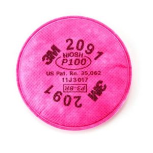 Filtro Protección contra partículas con certificación P100