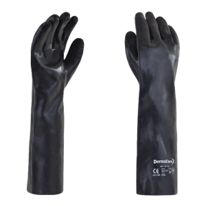 44-118 GUANTE PVC NEGRO 45 CM