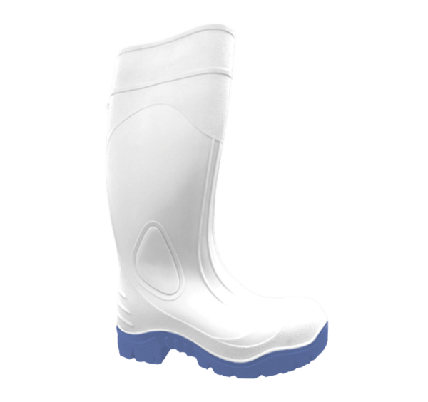 BOTA SANITARIA TRPR BLANCA SUELA AZUL