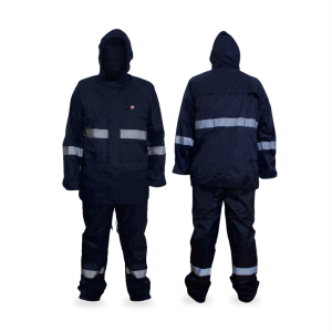 IMPERMEABLE 2PZAS ALTA VISIB AZ
