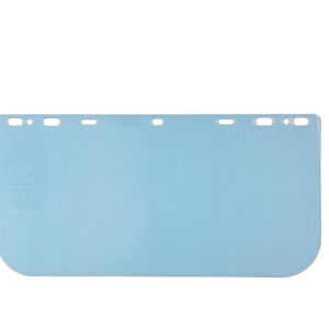 Protector facial de PETG claro, 8" x 16", 0.040