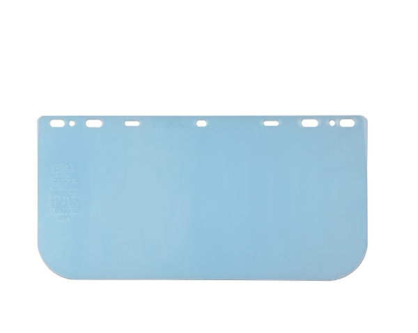 Protector facial de PETG claro, 8" x 16", 0.040
